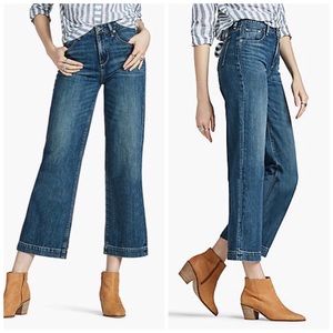 🌻 Lucky Brand | Hope Wash Wide Leg Cropped Jeans